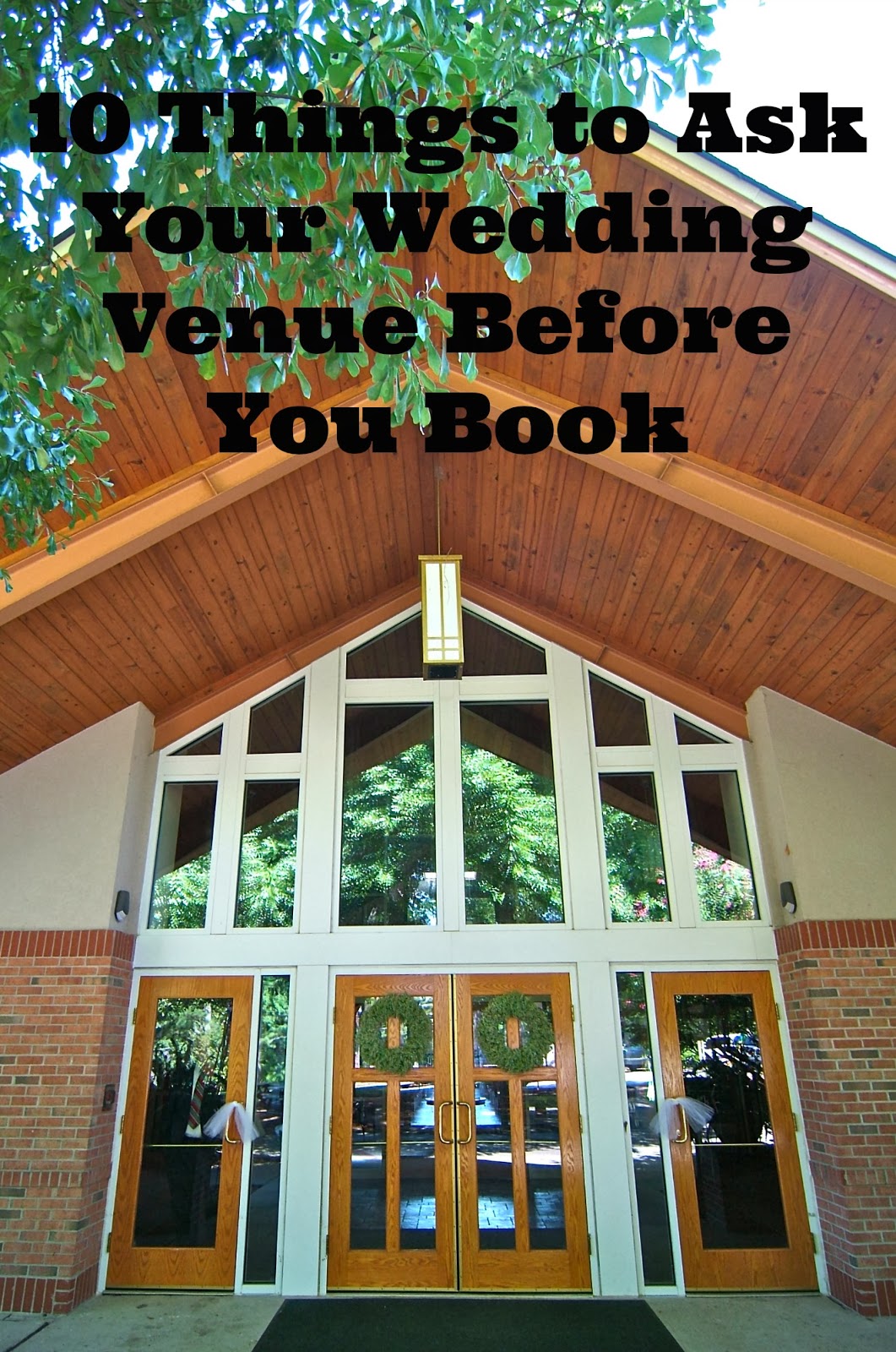 10 Questions to Ask Your Venue Before You Book